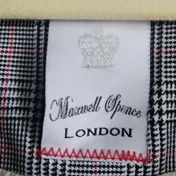 Maxwell Spence London Plaid Sport Coat - Picture 4 of 10